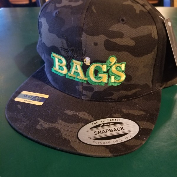 Bag’s Black Camo Hat