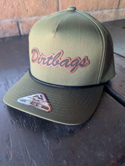Dirtbag’s Army Green Snapback Hat