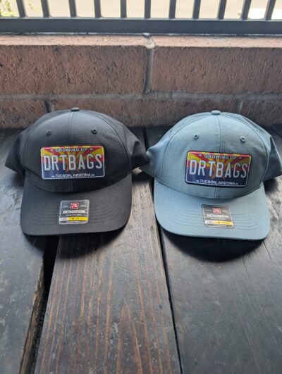 Dirtbag's License Plate Hats