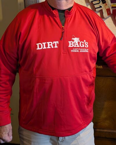 Dirtbag’s Red Quarter Zip